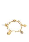 Newbridge Opalite Charm Bracelet, Gold