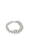 Pilgrim Friends Chunky Curb Chain Bracelet, Silver