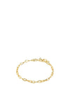 Pilgrim Live Asymmetrical Ankle Bracelet, Gold