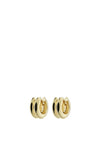 Pilgrim Reflect Hoop Earrings, Gold