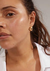 Pilgrim Reflect Hoop Earrings, Gold