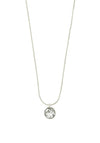 Pilgrim Callie Crystal Necklace, Silver