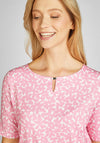 Rabe Butterfly Print T-Shirt, Pink