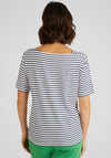 Rabe Stripes & Graphic T-Shirt, Navy Multi