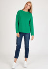 Rabe Ribbed Knit Jumper, Emerald Green