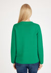 Rabe Ribbed Knit Jumper, Emerald Green