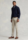 Ralph Lauren Textured Half Zip Jumper, Navy