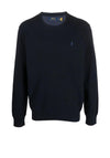 Ralph Lauren Classic Round Neck Sweater, Navy Heather