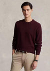 Ralph Lauren Classic Round Neck Sweater, Wine