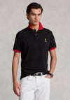 Ralph Lauren Slim Lunar New Year Polo Shirt, Black