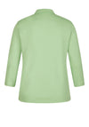 Rabe Letter Print Polo Shirt, Pistachio Green