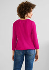 Street One Three Quarter Sleeve Blouse, Now Pink