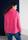 Street One Full Zip Fleece Jacket, Berry Rose