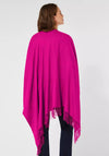 Street One Fringed Cape, Lavish Pink