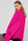 Street One Basic Fine Long Cardigan, Lavish Pink