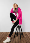 Street One Basic Fine Long Cardigan, Lavish Pink