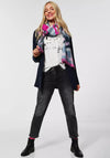 Street One Cosy Super Soft Scarf, Pink Multi