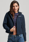 Superdry Womens Code Tekker Softshell Jacket, Navy