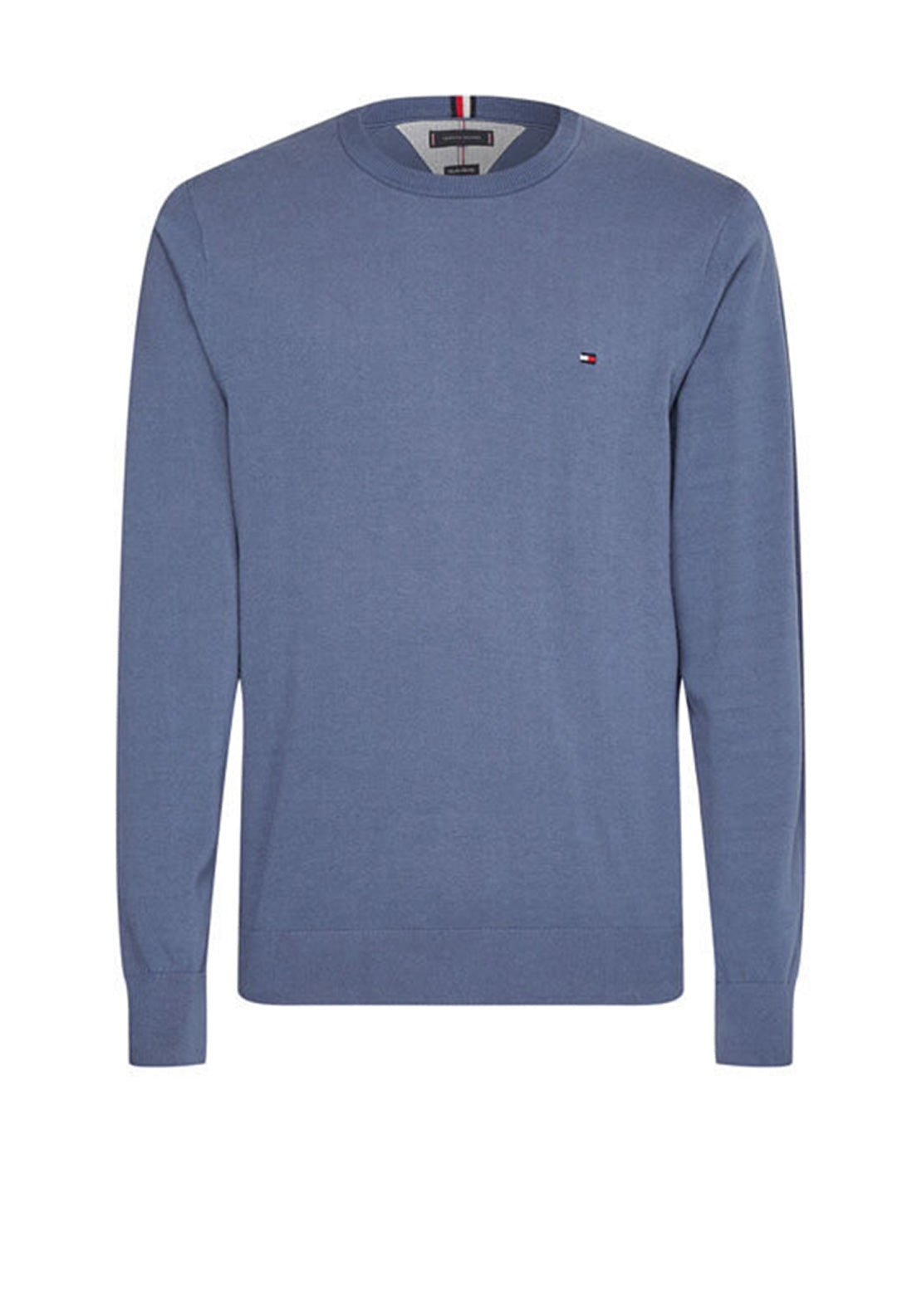 Tommy Hilfiger 1985 Crew Neck Sweater, Blue Coast - McElhinneys