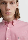 Tommy Hilfiger 1985 Flex Oxford Shirt, Deep Crimson Fruit