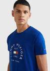 Tommy Hilfiger Flag Arch T-Shirt, Bold Blue