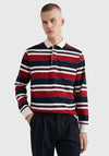 Tommy Hilfiger New Prep Stripe Polo Shirt, Regatta Red