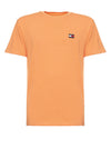 Tommy Jeans XS Badge T-Shirt, Citrus Orange