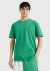 Tommy Jeans XS Badge T-Shirt, Coastal Green