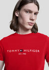 Tommy Hilfiger Logo T-Shirt, Arizona Red