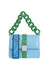 Tommy Jeans Flap Over Crossbody Bag, Blue