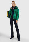 Tommy Hilfiger Womens Down Filled Jacket, Prep Green