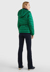 Tommy Hilfiger Womens Down Filled Jacket, Prep Green