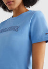 Tommy Hilfiger Womens Tonal T-Shirt, Sky Cloud