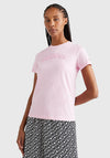 Tommy Hilfiger Womens Tonal T-Shirt, Classic Pink