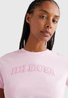 Tommy Hilfiger Womens Tonal T-Shirt, Classic Pink