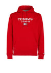 Tommy Jeans Entry Hoodie, Deep Crimson