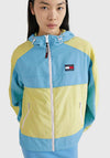 Tommy Jeans Womens Colour Block Chicago Jacket, Skysail