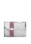 Tommy Hilfiger Timeless Scarf and Beanie Giftset, Grey