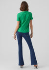 Vero Moda Basic T-Shirt, Bright Green