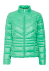 Vero Moda Short Quilted Zip Jacket, Bright Green