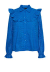 Vero Moda Frill Broidery Shirt, Skydiver