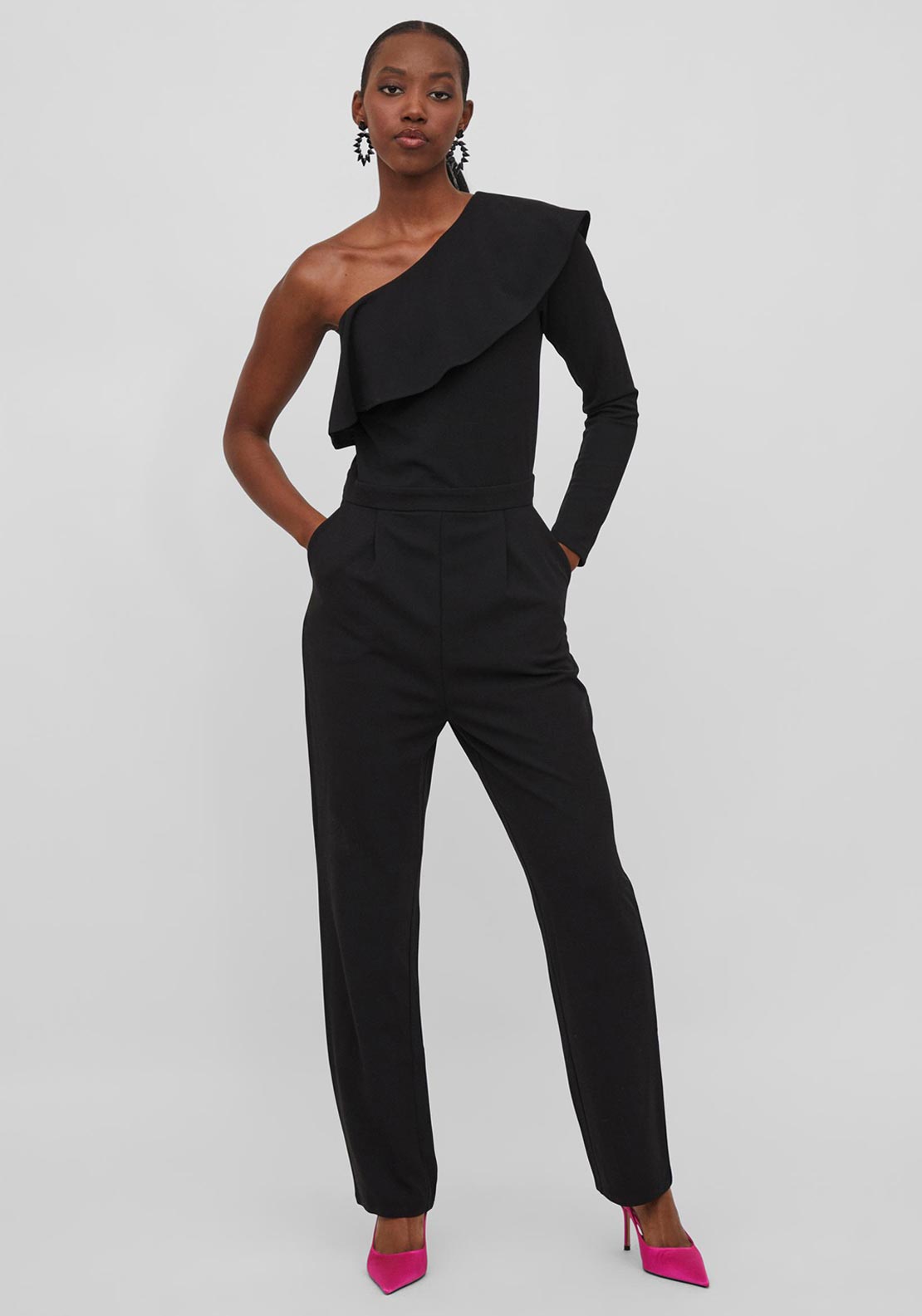 Msgm one 2024 shoulder jumpsuit