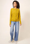 White Stuff Lulu Short Knit Cardigan, Chartreuse