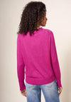 White Stuff Lulu Short Knit Cardigan, Fuchsia