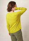 White Stuff Lulu Short Knit Cardigan, Light Chartreuse