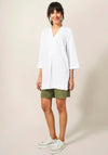 White Stuff Marianne Linen Tunic Top, White