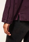 White Stuff Emilia Embroidered Shirt, Plum