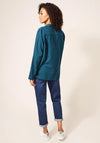 White Stuff Emilia Embroidered Shirt, Teal