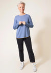 White Stuff Edie Soft Knit Sweater, Blue