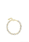 Absolute Cubic Zirconia Bracelet, Gold